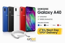 Image of Samsung Galaxy A40 (SM-A405FN) 64GB -Dual Sim- Unlocked-Grade "A+" Condition