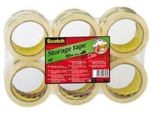 Image of 1, 6, 12, 36, 72, 108 ROLLS 3M SCOTCH CLEAR PACKING TAPE 66M X 48MM + FREE 24h