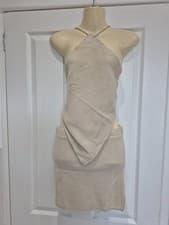 Image of Beige Knitted Co-ord Set Size S/M bnwt