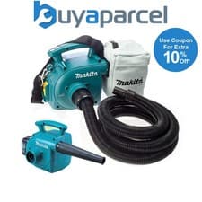 Image of Makita DVC350Z 18v Cordless Vacuum Cleaner / Blower / Dust Extractor + 3L Bag
