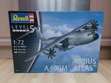 Image of Revell Airbus A400M ATLAS Military Aircraft 03929 Scale 1:72 Plastic Model Kit