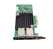Image of Dell Intel X550-T2 Dual Port 10GB RJ-45 Low Profile Network Card - 4V7G2