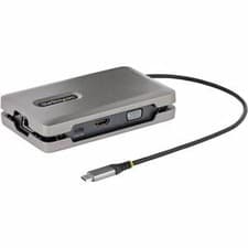 Image of Startech Usb-C Multiport Adapter W/Usb-C Dp Alt Mode Video/4K Hdmi/Vga Usb-C Dua