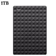 Image of Seagate 2TB Portable External Hard Drive - Black 2.5" For PC Laptop and Mac UK