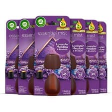 Image of Air Wick Essential Mist Refills 6 x 20ml Lavender Meadow & Bluebells