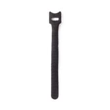 Image of StarTech.com 6in Hook and Loop Cable Ties - 50 Pack - Black - Reusable Cable Str