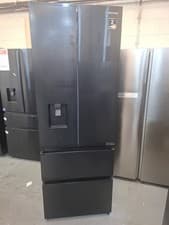 Image of Hisense RF632N4WFE PureFlat 70cm Frost Free American Fridge Freezer Black /