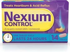 Image of Nexium Control Heartburn & Indigestion Tablets for Acid Reflux Relief 20mg *NEW