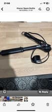 Image of GHD Curve Classic Wave Hair Curling Wand Tong Black