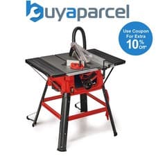 Image of Einhell TC-TS 2025/2 U Corded Bench Table Saw 250mm 1800W 240v + Stand + Blade