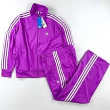 Image of adidas Originals Firebird Track Suit Womens Loose Fit Size XS Purple Burst NWT