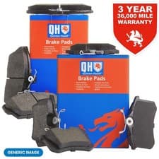Image of QH Front And Rear Brake Pads Set Fits Vauxhall Insignia 1.2 2.0 CDTI 2008 -