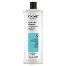 Image of Nioxin System 3 Scalp Cleanser Shampoo Coloured Dry Damage Hair  1000 Ml