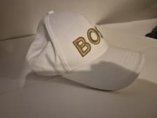Image of Hugo Boss White skip cap ~ One Size ~ BNWT ~ Free Shipping