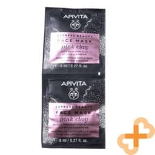 Image of APIVITA Express Beauty Face Mask Pink Clay Gentle Cleansing 8ml x 2 Pcs.