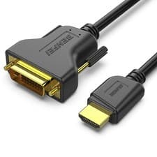 Image of HDMI to DVI Cable 4.5m Bidirectional DVI D 24+1 Male to HDMI Male Adapter Cable
