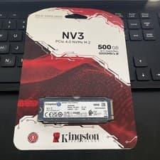 Image of Kingston NV3 500GB M.2 Internal NVME Gen4 SSD New Sealed