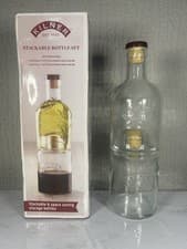 Image of Kilner Stackable & Space Saving Storage Bottles 2 Piece Set