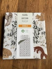 Image of George Woodland Animals Reversible Duvet Cover Single Bed Set Brand New