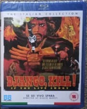 Image of DJANGO, KILL! IF YOU LIVE SHOOT (1967) (Rare UK Blu Ray, New & Sealed, 88 Film)