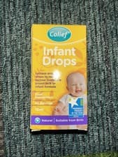 Image of Colief Infant Drops 15ml - Lactase Enzyme Drops for Baby Calming Colic Relief