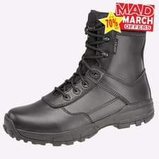 Image of Grafters Viper Ambush Mens WATERPROOF Leather Lace Up Boots Black