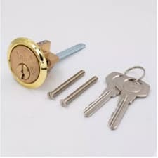 Image of Yale X5 Rim Cylinder Lock – High Security 6 Pin Kitemarked Front Door Barrel