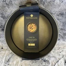 Image of MasterClass Non-Stick Loose Base Deep 25cm (10") Round Cake Pan