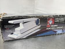 Image of GBC BindMate Comb Binding Machine and 4 Hole Punch NEW IN BOX