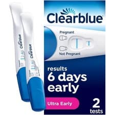 Image of Clearblue Ultra Early Pregnancy Test 2 Pack – 6 Days Early with Flood Guard Tech