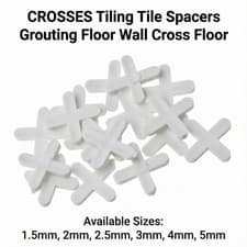 Image of 1.5mm - 5mm Floor Tiling Tiles Spacers Crosses Grouting Floor Wall Sizes Stalco