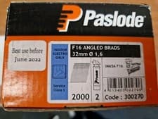 Image of Genuine IM65A F16 Paslode 300270 16g 2000 32mm ANGLED Brad 2 EXP Fuel Cell