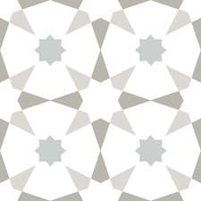 Image of Floorpops Stellar Self Adhesive Vinyl Floor Tiles Modern Black White Kitchen