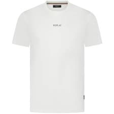 Image of REPLAY PRINTED LOGO T-SHIRT