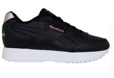 Image of Women's Reebok Glide Leather Ripple Clip Trainers Black ID1964