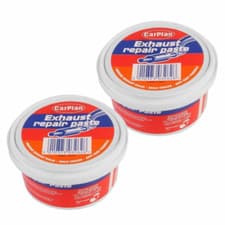 Image of 2x Carplan Exhaust Repair Paste ideal For Bridges Exhaust Holes & Cracks 250g