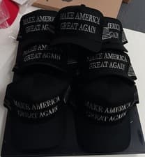 Image of Elon MUSK Trump Never SURRENDER Make America Great Again Hat BLACK GRAY 