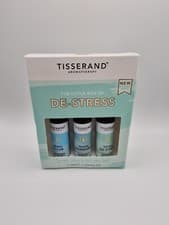 Image of Tisserand The Little Box of De-Stress contains 3 pulse point roller balls 3x10ml