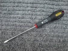 Image of STANLEY FATMAX 4MM  X 100MM PARALLEL SLOTTED SCREWDRIVER 65-017 