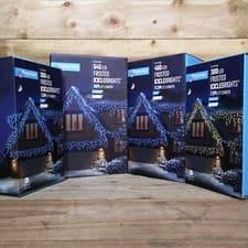 Image of Premier IcicleBrights Outdoor Multi Function Christmas Icicle Lights