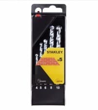 Image of Masonry Drill Bits , Stanley 5pk - New