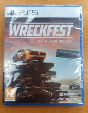 Image of PS5 wreckfest game brand new & sealed car playstation gift