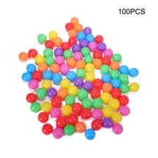 Image of 100 x Soft Plastic Ocean Balls Children Pit Kids Colourful Toys Play Pool Ball