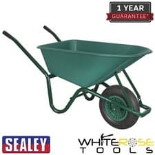Image of Sealey Wheelbarrow 85L Garden Heavy-Duty