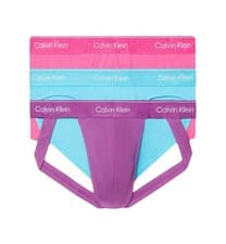 Image of NWT. Calvin Klein. 3 Pack. Pride Jock Strap + Brief + Trunk Multi. MRSP. $47.50