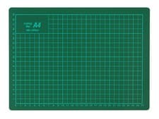Image of A4 Cutting Mat Non Slip Surface Self Healing PVC Printed Grid Lines 30 x 22cm