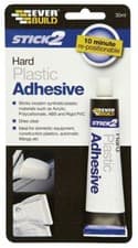 Image of EVERBUILD STICK 2 HARD PLASTIC ADHESIVE 30ML