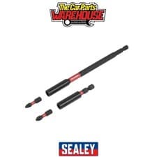 Image of Sealey AK8276 Premier Impact Grade Power Tool Bit Holder Set 4pc