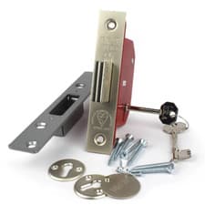 Image of Insurance Rated 5 Lever Deadlock ERA Fortress British Standard Mortice Door Lock