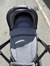 Image of Egg 2 Grey Pram and Carrycot Bundle with Accessories